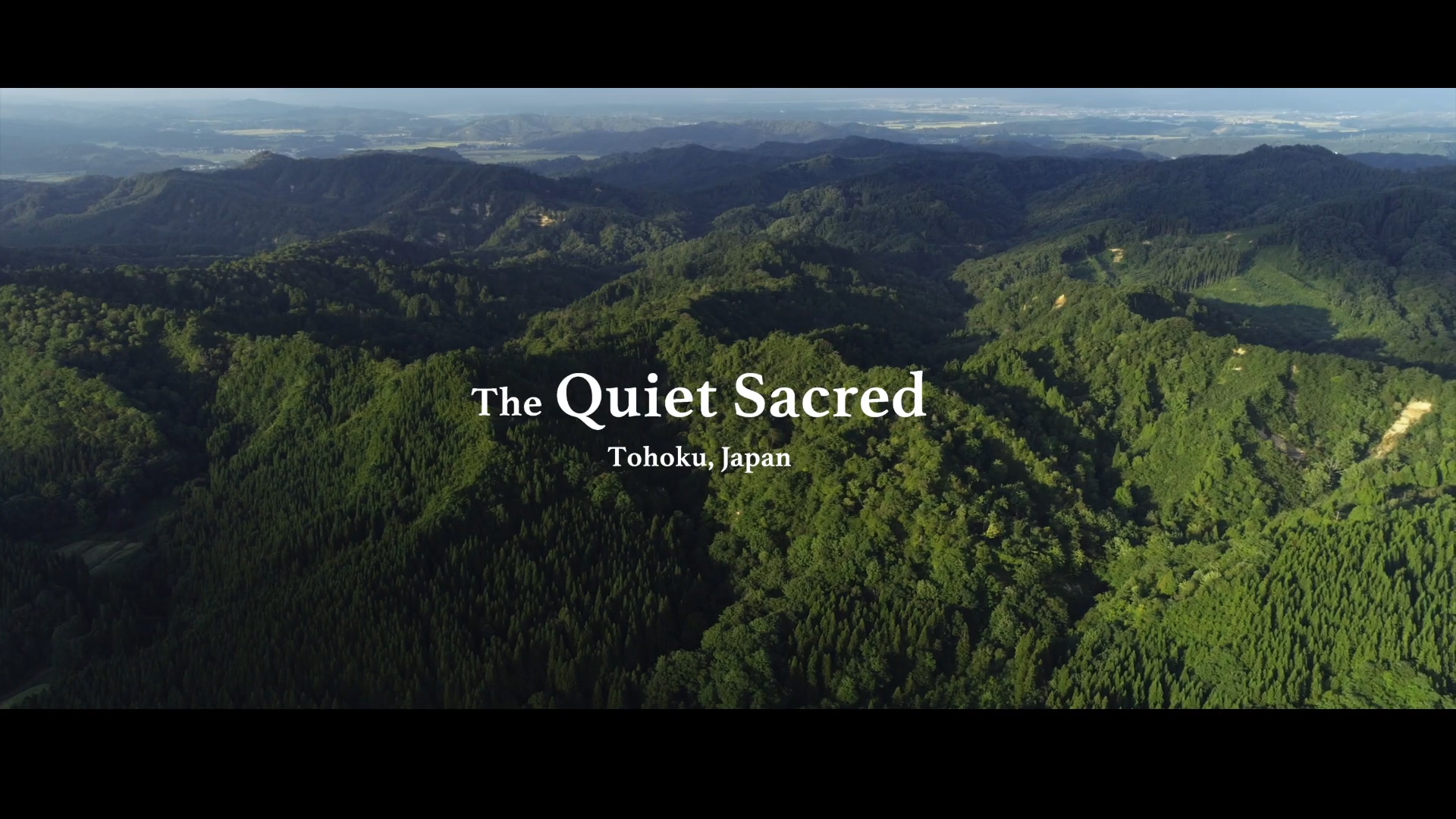 復興庁 「The Quiet Sacred」
